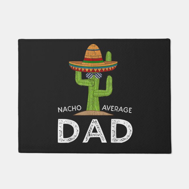 Fun Hilarious Dad Joke _ Funny Saying Dad Doormat (Front)