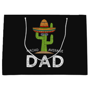 Fun Hilarious Dad Joke _ Funny Saying Dad Large Gift Bag