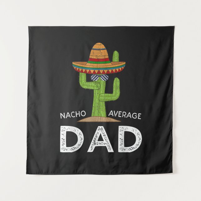 Fun Hilarious Dad Joke _ Funny Saying Dad Tapestry (Front)