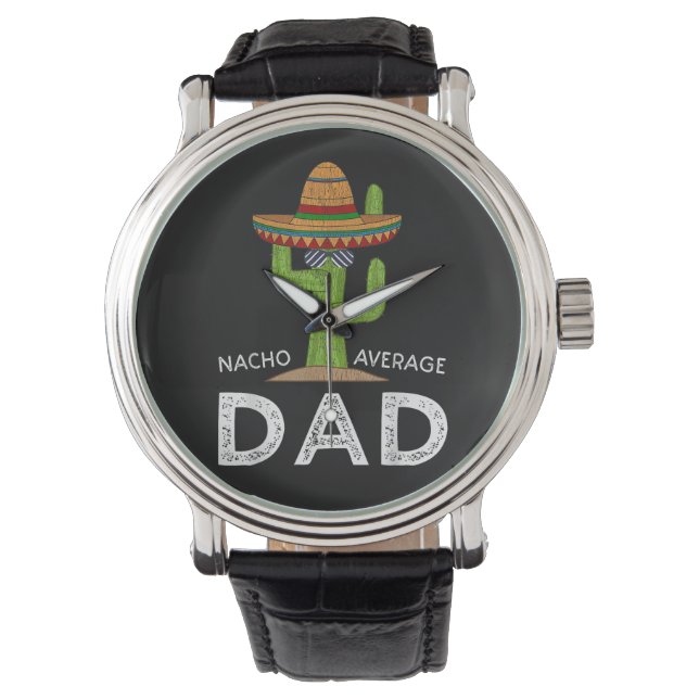 Fun Hilarious Dad Joke _ Funny Saying Dad Watch (Front)