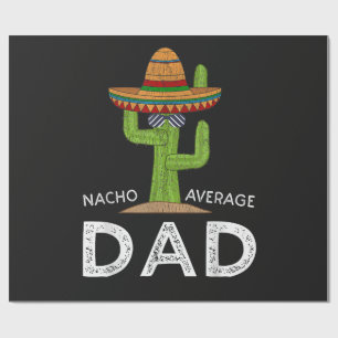 Fun Hilarious Dad Joke _ Funny Saying Dad Wrapping Paper