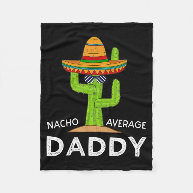 Fun Hilarious New Dad Humor Funny Meme  Fleece Blanket (Front)