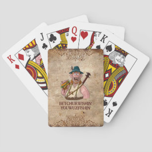 Fun HillBilly Grill Denmark Playing Cards! Playing Cards