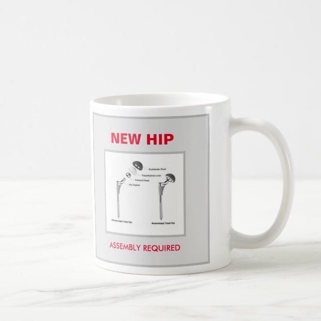 Fun Hip Surgery - Assembly Required Coffee Mug (Right)