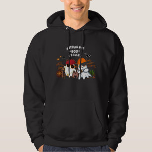 Fun Hiphop Halloween Nuthing but boo thangs Hoodie