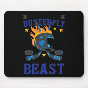 Fun Hockey Boys Ice Hockey  Mouse Mat