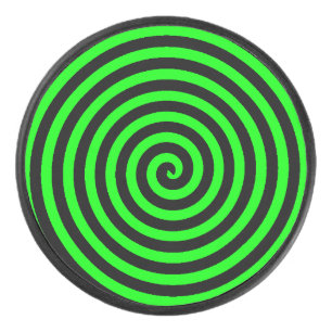 Fun Hockey Puck - Hypnotic Swirl