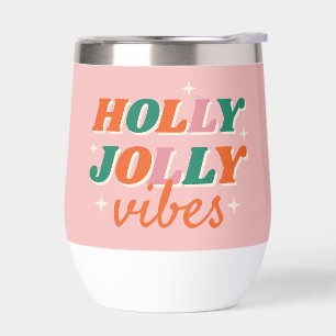 Fun Holly Jolly Vibes Christmas Design