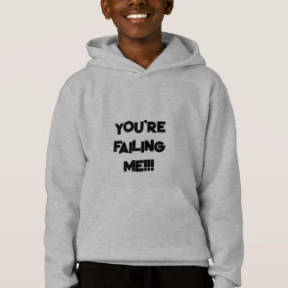 fun hoodie for a kid whose parents arent great