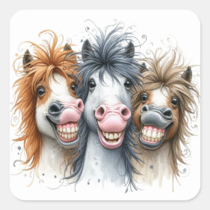 Fun Horse Stickers