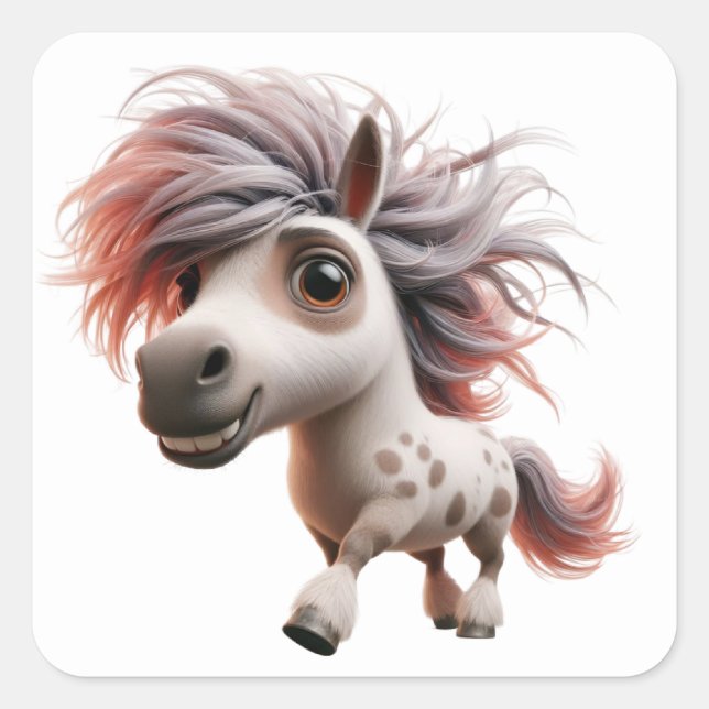 Fun Horse Stickers (Front)