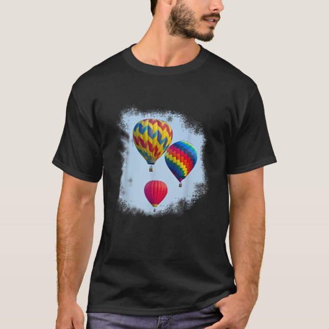 Fun Hot Air Balloon Festival for Men Women and Boy T-Shirt (Front)