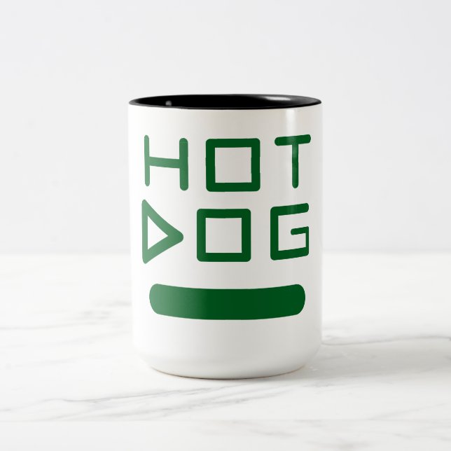  Fun Hot Dog Coffee Mug (Center)