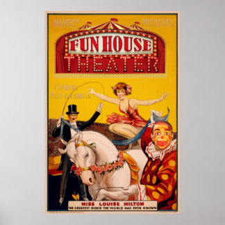 Fun House Theatre Poster