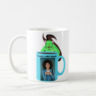 Fun Human Squirrel Graphic Mug
