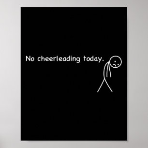Fun Humour For Cheerleading Lover Rest Poster