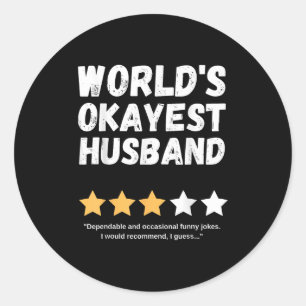 Fun Humourous Birthday Christmas Celebration Gift Classic Round Sticker