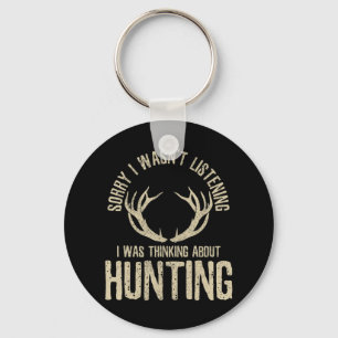 Fun Hunting Quote Saying Deer Venison Elk Hunter G Key Ring