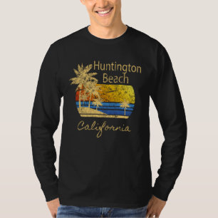 Fun Huntington Beach CA Beach Graphic T-Shirt