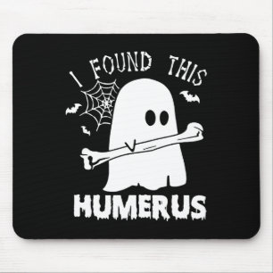 Fun I Found This Humerus Boo Ghost Halloween Costu Mouse Mat