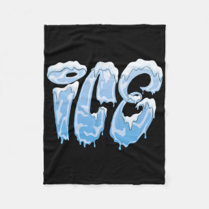 Fun Ice And Fire Costume Halloween Family Matching Fleece Blanket