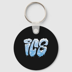 Fun Ice and Fire Costume Halloween Family Matching Key Ring