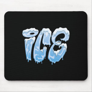 Fun Ice and Fire Costume Halloween Family Matching Mouse Mat