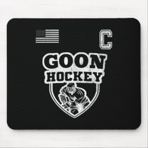 Fun Ice Hockey - Team Goon Captain Mouse Mat