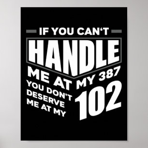 Fun If You Can't Handle Me Diabetic Type 1 Diabete Poster