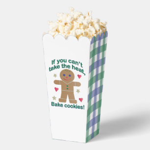 Fun "If You Can't Take the Heat" Gingerbread Man Favour Box
