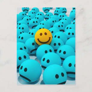 Fun Image Face Postcard