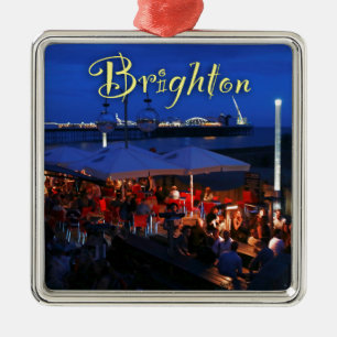 Fun in Brighton! Metal Tree Decoration