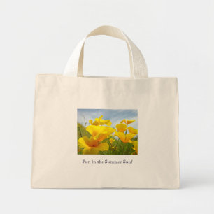 Fun in the Summer Sun! Tote bag Poppy Flowers