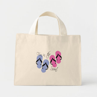 FUN in the SUN by SHARON SHARPE Mini Tote Bag