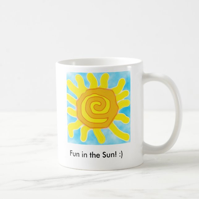Fun In the Sun, Fun in the Sun! :) Coffee Mug (Right)
