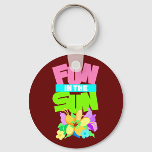 Fun in the Sun Key Ring