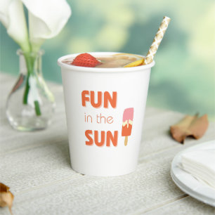 fun in the sun. Party Cups & Supplies