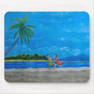 Fun in the Sun Run Mouse Mat