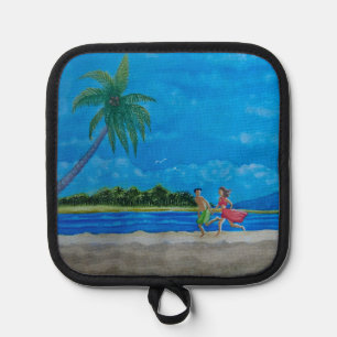 Fun in the Sun Run  Pot Holder