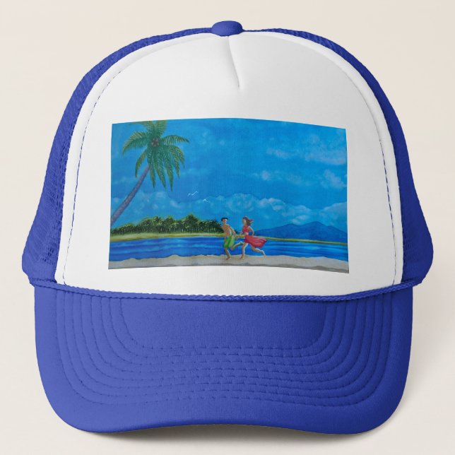 Fun in the Sun Run  Trucker Hat (Front)