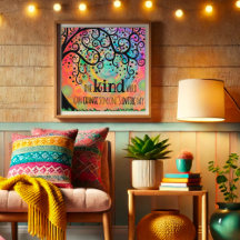 Fun Inspiring One Kind Word Classroom