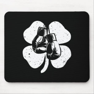 Fun Irish Boxing Shamrocks Costume St Patrick's Da Mouse Mat