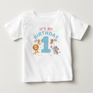 Fun “It’s My 1st Birthday” Graphic Tee