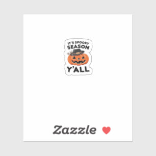 Fun It’s Spooky Season Y’all Pumpkin Design