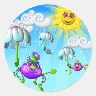 Fun Itsy Bitsy Spider Stickers