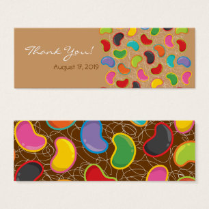 Fun Jellybeans Kid's Birthday Party DIY Gift Tags