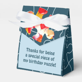 Fun Jigsaw Puzzle Kids Happy Birthday Thank You Favour Box