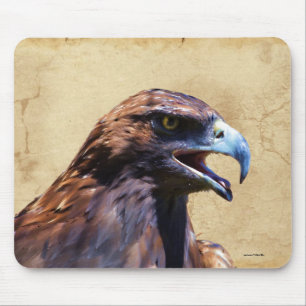 Fun Juvenile Bald Eagle Bad Attitude Wildlife Mouse Mat