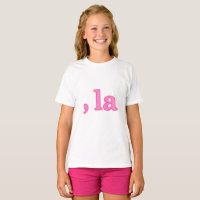 Fun Kamala Harris Pink Comma La T-Shirt