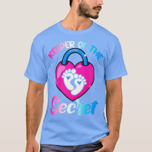 Fun Keeper of the Secret Funny Pink or Blue Gender T-Shirt